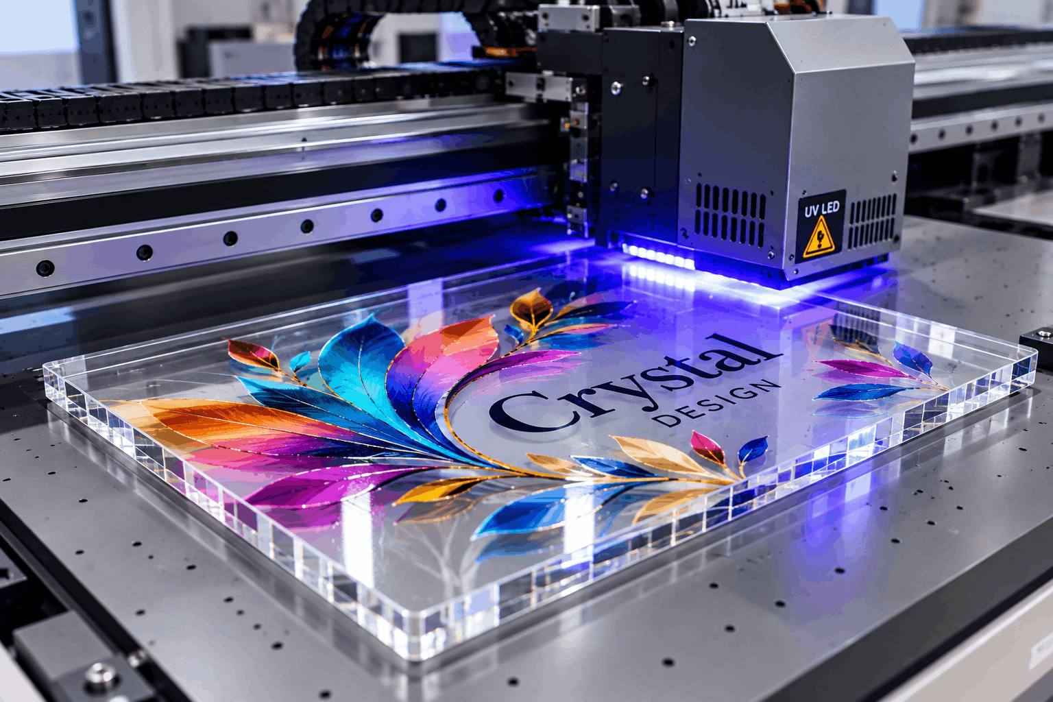 Acryl bedrucken mit direktem UV-Druck für individuelle Designs
