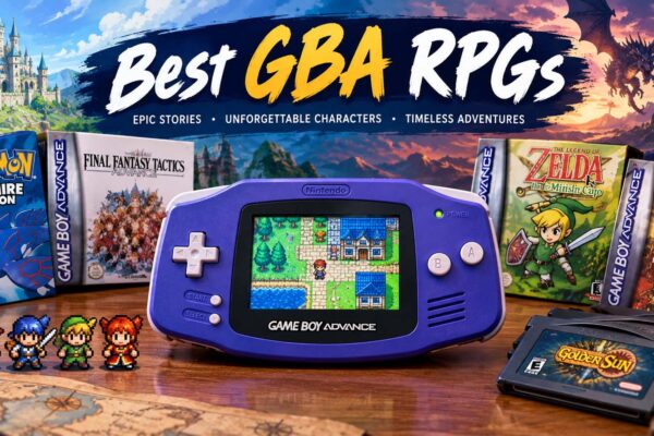 Best GBA RPGs represented by fantasy, tactical, and turn-based handheld gameplay